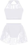 🩰 acsuss girls' ballet dancewear: two-piece clothing sets, skirts & skorts logo