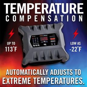 img 1 attached to ⚡ Clore Automotive PL2410: Высокопроизводительное полностью автоматическое умное зарядное устройство с компенсацией температуры для батарей 12V и 24V.