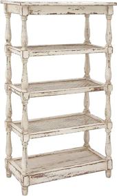 img 4 attached to Deco 79 44419 Distressed Bookshelf