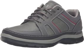 img 4 attached to Stylish Sneakers: Rockport 👟 Kicks Mudguard Blucher Embossed Men's Shoes