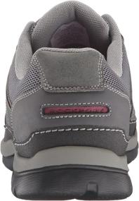 img 2 attached to Stylish Sneakers: Rockport 👟 Kicks Mudguard Blucher Embossed Men's Shoes