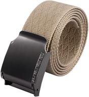 🌙 moonsix nylon belts: rock-solid military men's accessories that last logo