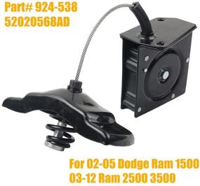 img 3 attached to 🔧 924-538 Spare Tire Hoist Winch Carrier Replacement for Dodge Ram 1500 2500 3500 5.7L 6.7L 2003-2012 - GELUOXI