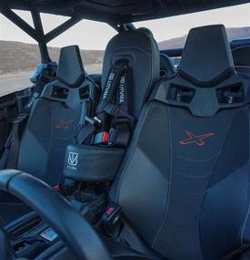 img 2 attached to 👧 Дополнительное сиденье Maverick X3/X3 MAX с 4-точечным ремнем - центральное сиденье для ребенка.