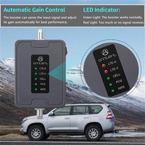 img 3 attached to 📶 Enhance Cell Phone Signal in Your Vehicle with 5 Band Signal Booster - Supports Major Carriers Verizon, AT&amp;T, T-Mobile, Sprint - Boosts Voice &amp; Data