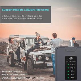 img 2 attached to 📶 Enhance Cell Phone Signal in Your Vehicle with 5 Band Signal Booster - Supports Major Carriers Verizon, AT&amp;T, T-Mobile, Sprint - Boosts Voice &amp; Data