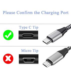 img 3 attached to 🔌 2-Pack 10-Ft USB Type C Charging Cable for Samsung Galaxy Tab S6/Lite, S4 S3 S5e; Tab A 10.1(2019), 8.0(2017), 8.4, 10.5; Tab A7 10.4 Tablet, Galaxy Phone S10 S9 S8 Plus Note 10 9 8 Charger Cable