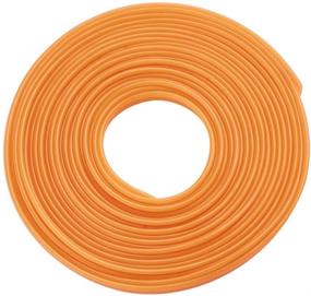 img 3 attached to 🧡 ATMOMO 5M Orange Flexible Trim for DIY Car Interior Exterior Moulding - Decorative Line Strip