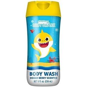 img 2 attached to Baby Shark Body Wash Bottle