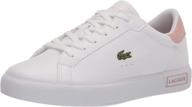 👟 lacoste powercourt 0721 1 suj shoes for kids, available in little kid and big kid sizes logo