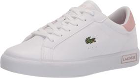 img 4 attached to 👟 Lacoste Powercourt 0721 1 SUJ Shoes for Kids, available in Little Kid and Big Kid Sizes