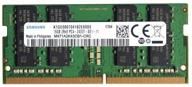 samsung 16 гб ddr4 pc4-19200 2400мгц 260-pin sodimm cl 17 1,2в модуль памяти m471a2k43cb1-crc логотип