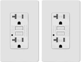 img 4 attached to 🔒 Enhanced Safety with Tamper Resistant Receptacle Indicator Wallplate MICMI