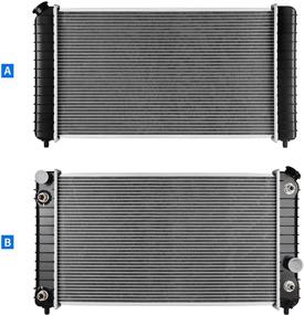 img 2 attached to DWVO Complete Radiator for GMC Chevy Blazer S10 Jimmy 🔥 Sonoma Hombre Bravada 4.3L V6 DWRD1012 - High-quality and Compatible Cooling Solution