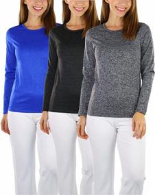 img 4 attached to Cozy up with ToBeInStyle Women's Fleece Sleeve Thermal for Ultimate Comfort: Clothing, Lingerie, Sleep & Lounge