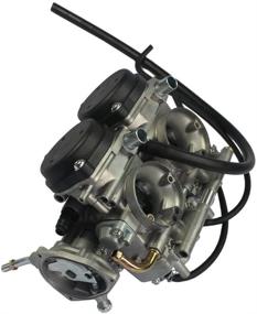 img 1 attached to 🛠️ High-Quality Carburetor Replacement for Yamaha Raptor 660R YFM660 YFM 660R Carb 2001-2005 by JDMSPEED