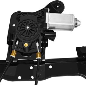 img 2 attached to High-Quality Rear Driver Side Power Window Regulator Motor Assembly for Chevy Silverado 1500, Suburban Avalanche 1500, Cadillac Escalade, GMC Yukon XL Sierra: Genuine Compatibility