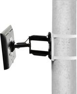 condomounts wrap around column tv mount: no-drill solution for round & square columns/poles, ideal for 38"-152" circumference (12"-48" diameter) logo