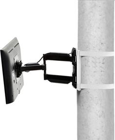 img 4 attached to Condomounts Wrap Around Column TV Mount: No-Drill Solution for Round & Square Columns/Poles, Ideal for 38"-152" Circumference (12"-48" Diameter)