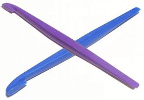 img 1 attached to 🍋 Tupperware Citrus Peelers - Set of 2 in Grape Purple and Blue - Enhance SEO