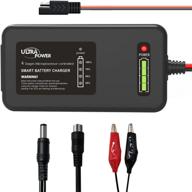 🔌 ultrapower 4amp 12.8v-14.4v lipo lifepo4 battery charger: intelligent 4-stage maintenance trickle charger for cars, motorcycles, lawn mowers, toy cars, and golf carts logo
