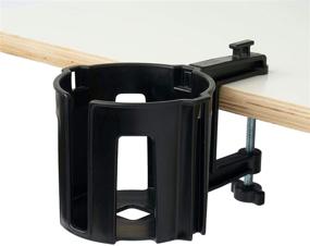img 4 attached to ☕️ Black Cup Holder - Premium Anti-Spill Cup Holster for Desk or Table (1)