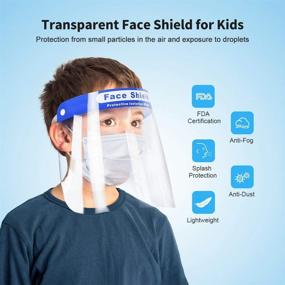 img 3 attached to Sable Kids Safety Face Shield