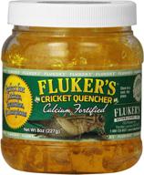 flukers 8 ounce cricket quencher fortified reptiles & amphibians logo