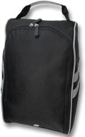 🏌️ caddydaddy golf shoe bag - modern design in black and grey for improved seo логотип