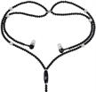 rhinestone necklace earphones headphones smartphone logo