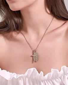 img 2 attached to 🙏 14K Gold Plated Virgin Mary Cross Pendant Necklace – Catholic Christian Jesus Cross Chain Jewelry for Women and Teen Girls