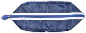 img 1 attached to 🧳 Foldable Travel Toiletry Bag, Scuba Navy - Lightweight Paravel Organizer for Jewelry, Tech, and Toiletries - Water Resistant Nylon Makeup Pouch