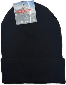 img 1 attached to 🧣 48-Pack Winter Beanies: Bulk Warm Knit Skull Caps for Cold Weather - Unisex, Men's, Women's Hats