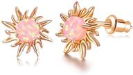 cinily earrings sunflower ladies jewelry logo
