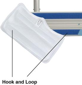 img 1 attached to Affordable set of 4 Replacement Microfiber Pads for Shark Steam Mop S3251 SE200