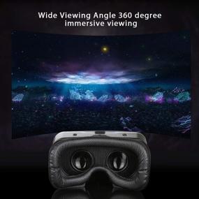 img 2 attached to 🎮 3D VR-очки TechRise: Защита глаз HD виртуальной реальности для iPhone & Android - идеальный подарок в виде очков виртуальной реальности для детей и взрослых