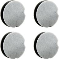 biharnt 4 pack replacement filter for bissell powerforce compact vacuum cleaner - compatible with models 1520 & 2112 | compare to part #1604896/160-4896 логотип