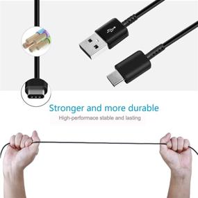 img 2 attached to 2 Pack Adaptive Fast Charger with USB C Fast Charging Cable for Samsung Galaxy Devices (S8/S8 Plus/S9/S10/S10 Plus/S10e/S20/S20 Plus/S21/S21 Ultra/Note 8/Note 9/Note 10/Note 20)