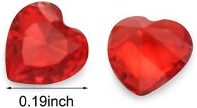 img 3 attached to 💎 144-Piece 5mm Crystal Birthstone Charms Set: Heart, Star, Round Shapes for Floating Bracelets, Living Memory Lockets, DIY Pendant Necklace - Jewelry Accessories for Craft Projects