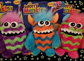 img 2 attached to 🧸 PMS Plush Worry Monster Assortment