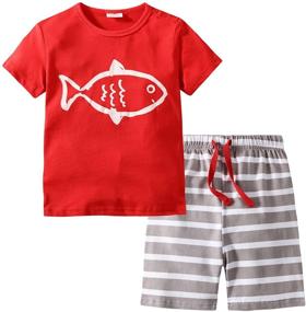 img 4 attached to 👶 BIBNice Toddler Clothes: Quality Boys' Clothing and Clothing Sets