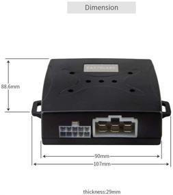 img 2 attached to 🚗 EASYGUARD EC003N-V Система сигнализации автомобиля с PKE пассивным бесключевым доступом, дистанционным пуском/остановкой двигателя и бесключевой системой - DC12V