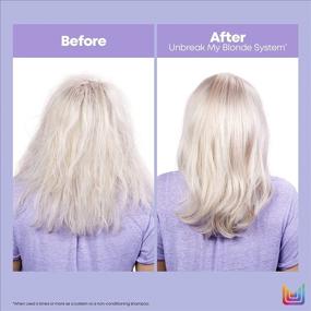 img 3 attached to 💇 MATRIX Unbreak My Blonde Reviving Leave-In Treatment: Укрепление, смягчение и блеск поврежденным, осветленным и обработанным волосам.