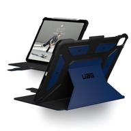 📱 urban armor gear uag ipad pro 12.9-inch (5th gen, 2021) case – metropolis rugged heavy duty protective cover with pencil holder, cobalt logo