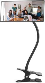 img 4 attached to 🔍 Enhance Office Safety with the Clip On Security Mirror- 7.28" Rectangle Mirror with Border