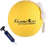 tetherball carabineer touch portable tetherballs logo