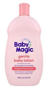 img 4 attached to 👶 Baby Magic Original Baby Scent Gentle Baby Lotion 16.5 oz.: Nourish and Soothe Your Baby's Skin