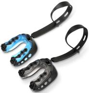 🦷 number-one 2 pack soft mouth guard with strap - ultimate teeth armor for sports: boxing, jujitsu, mma, football, basketball, hockey, karate, rugby - professional protection for adults & youth logo