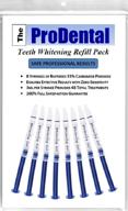 🌟 get a brighter smile with prodental teeth whitening gel syringe refill 8 pack - 35% carbamide peroxide for 48 treatments, faster results than strips, pens, powders, and toothpaste - safe for sensitive teeth logo