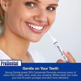 img 3 attached to 🌟 Get a Brighter Smile with ProDental Teeth Whitening Gel Syringe Refill 8 Pack - 35% Carbamide Peroxide for 48 Treatments, Faster Results than Strips, Pens, Powders, and Toothpaste - Safe for Sensitive Teeth